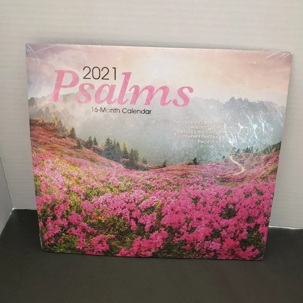 (5/$15) 2021 PSALMS 16 Month Calendar